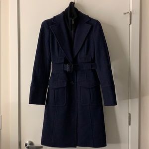BCBG Convertible Wool Coat